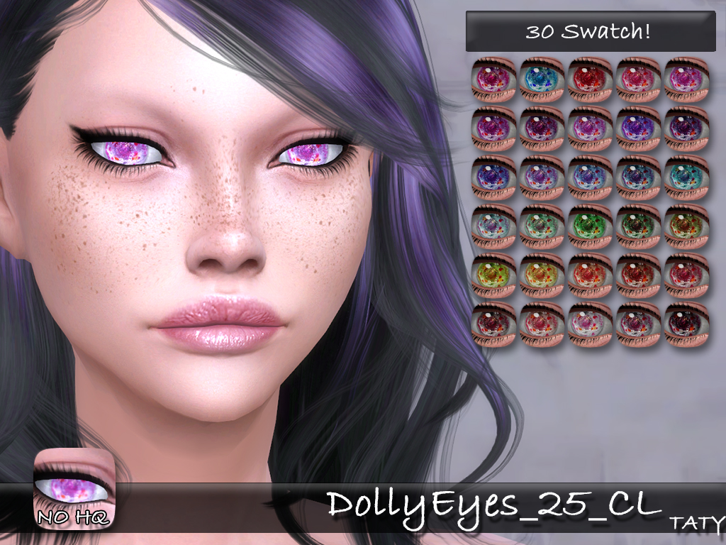 Dolly Eyes 25 – Sims Crazy Creations