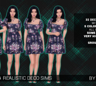 Realistic Deco Sims: Standing